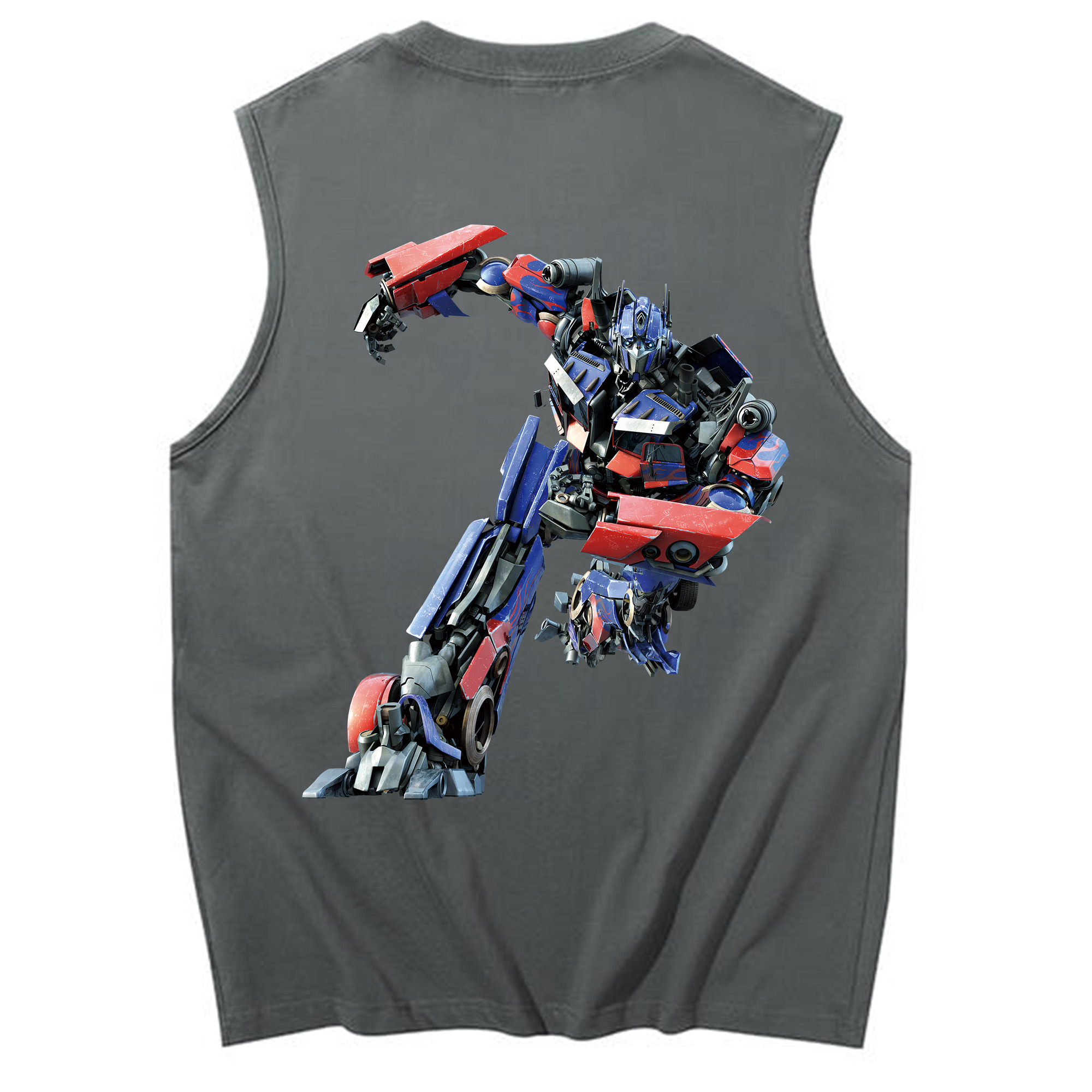 （画像用） Transformers トランスフォーマー コットン100％タンクトップ（背面プリント）